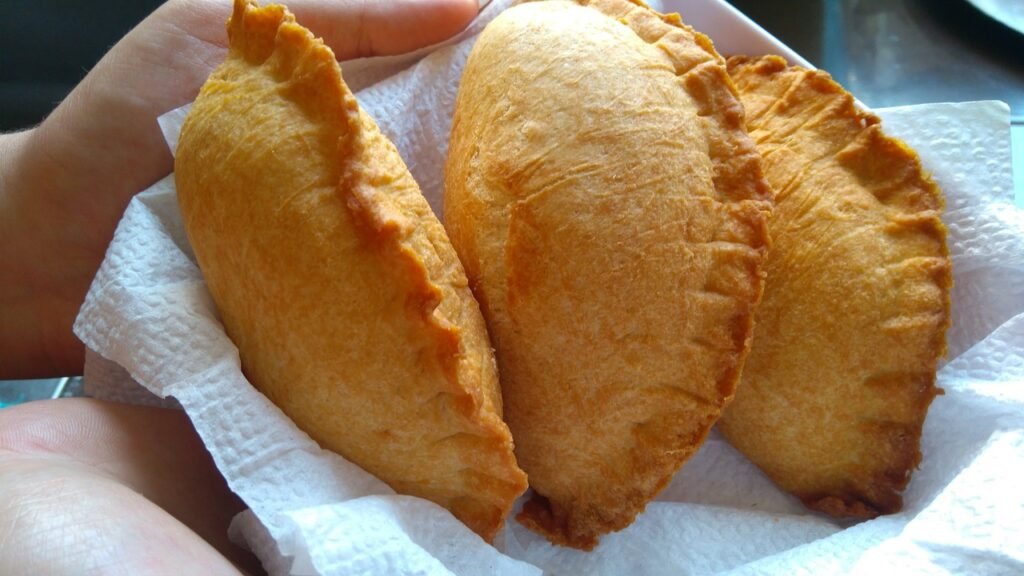 Dulces navideños. Empanadas de dulce.
