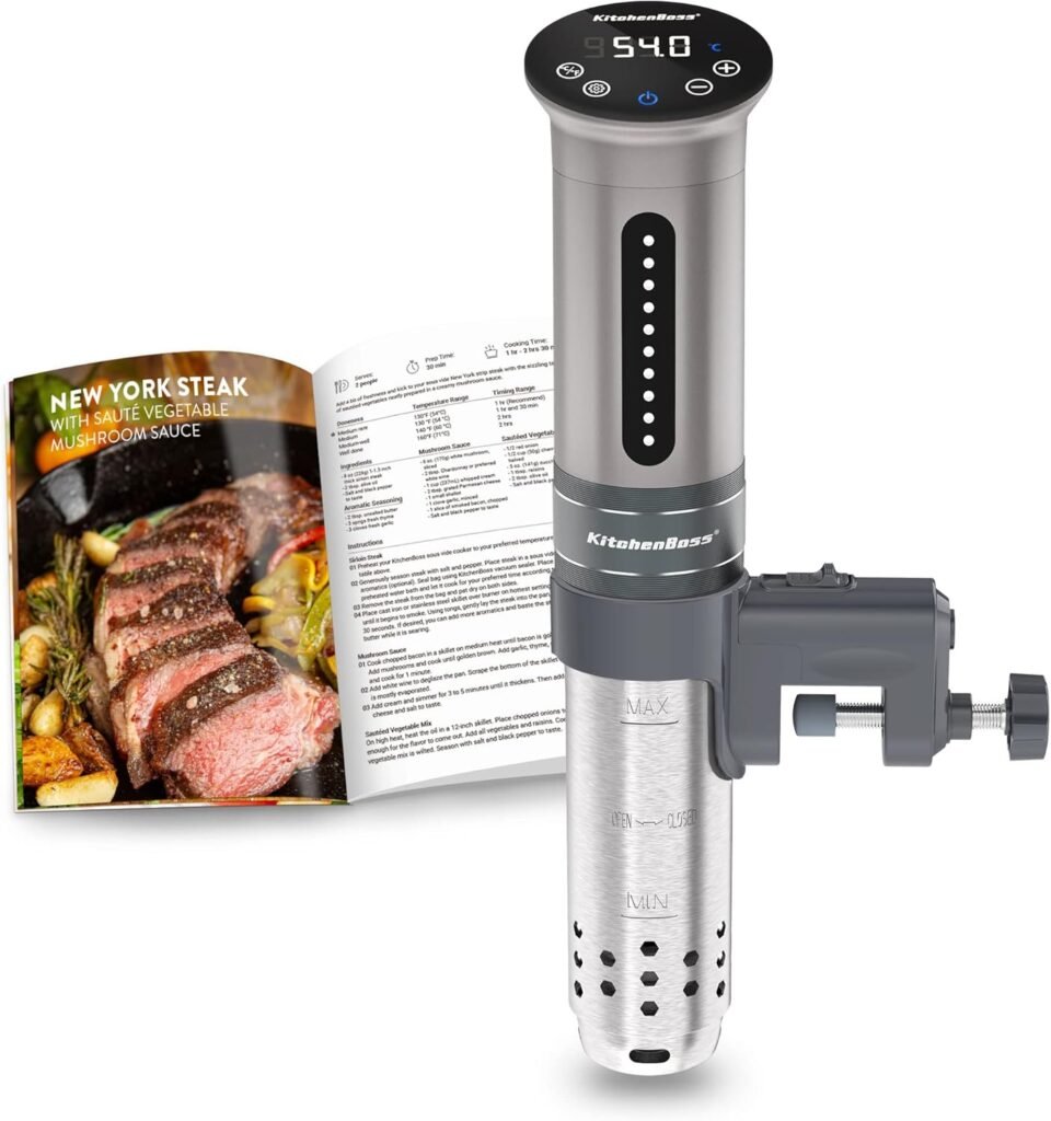 KitchenBoss Sous Vide Roner recetas